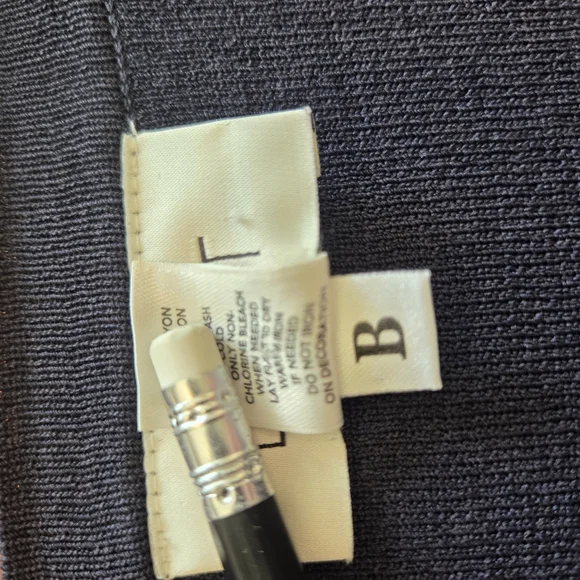 Easter Brunch Anne Taylor Loft Women's Navy Blue Sweater Full Snap Front XS - Picture 16 of 16